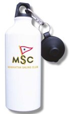 (image for) Manhattan Sailing Club Water Bottle - White