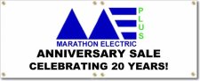 (image for) Marathon Electric Plus Banner Logo Center