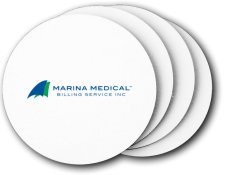 (image for) Marina Medical Billing Service, Inc. Coasters (5 Pack)