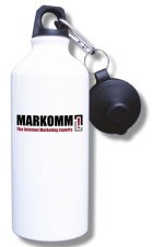 (image for) Markomm Water Bottle - White