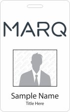 (image for) Barrett & Stokely The Marq Photo ID Badge