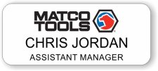 (image for) Matco Tools White Badge