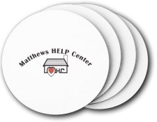 (image for) Matthews HELP Center Coasters (5 Pack)