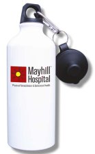 (image for) Mayhill Hospital Water Bottle - White