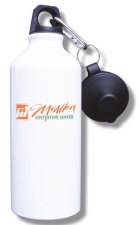 (image for) McAllen Convention Center Water Bottle - White