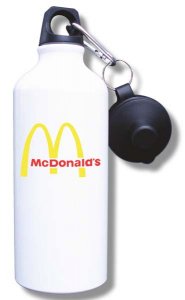 (image for) McDonald\'s Water Bottle - White