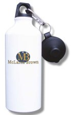 (image for) McLaren Brown Water Bottle - White