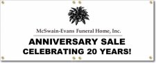 (image for) McSwain-Evans Funeral Home, Inc. Banner Logo Center