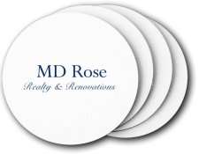 (image for) MD Rose Realty Coasters (5 Pack)