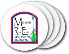 (image for) Means Real Estate, LLC Coasters (5 Pack)