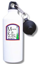 (image for) Means Real Estate, LLC Water Bottle - White