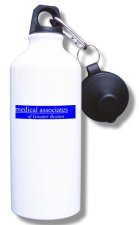 (image for) Medical Associates of Greater Boston Water Bottle - White