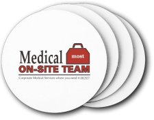 (image for) Medical On-Site Team Coasters (5 Pack)