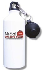 (image for) Medical On-Site Team Water Bottle - White