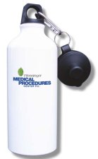 (image for) Medical Procedures Center Water Bottle - White