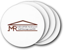 (image for) Menifee Ranch Self Storage Coasters (5 Pack)