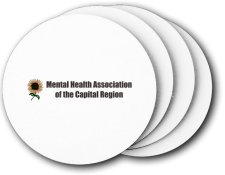 (image for) Mental Health Association of the Cap. Reg. Coasters (5 Pack)