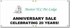 (image for) Mentor TLC Pet Lodge Banner Logo Center