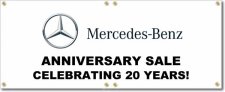 (image for) Mercedes-Benz Banner Logo Center