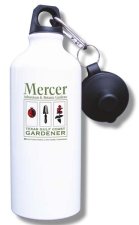 (image for) Mercer Arboretum & Botanic Gardens Water Bottle - White