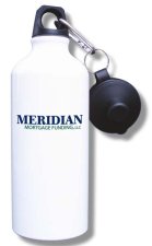 (image for) Meridian Mortgage Funding Water Bottle - White