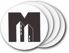 (image for) Metro Cleaning Company Coasters (5 Pack)