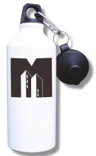 (image for) Metro Cleaning Company Water Bottle - White
