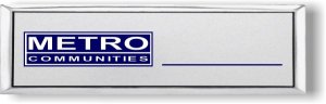 (image for) Metro Communities Small Silver Executive Badge