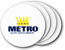 (image for) Metro Ford Automobile Sales Coasters (5 Pack)