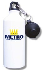 (image for) Metro Ford Automobile Sales Water Bottle - White