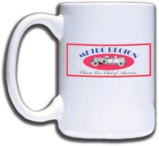 (image for) Metro Region Classic Car Club Mug