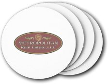 (image for) Metropolitan Real Estate, LLC Coasters (5 Pack)