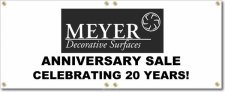(image for) Meyer Decorative Surfaces Banner Logo Center