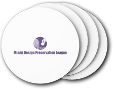 (image for) Miami Design Preservation League Coasters (5 Pack)