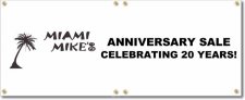 (image for) Miami Mike's Banner Logo Left