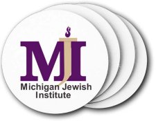(image for) Michigan Jewish Institute Coasters (5 Pack)
