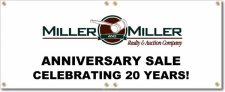 (image for) Miller and Miller Realty Banner Logo Center