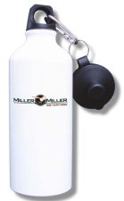 (image for) Miller and Miller Realty Water Bottle - White