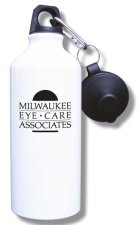 (image for) Milwaukee Eye Care Associates Water Bottle - White