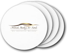 (image for) Mind Body and Soul Coasters (5 Pack)