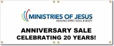 (image for) Ministries of Jesus Banner Logo Center