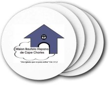 (image for) Mision Bautista Hispana de Cape Charles Coasters (5 Pack)