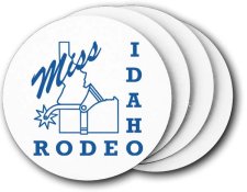 (image for) Miss Rodeo Idaho, Inc. Coasters (5 Pack)