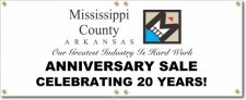 (image for) Mississippi County EDA Banner Logo Center