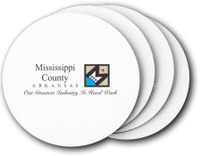 (image for) Mississippi County EDA Coasters (5 Pack)
