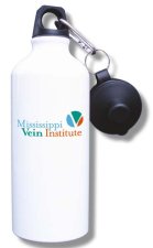 (image for) Mississippi Vein Institute Water Bottle - White