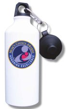 (image for) Mom's Choice Awards Water Bottle - White