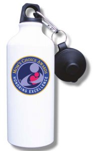 (image for) Mom\'s Choice Awards Water Bottle - White