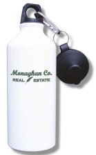 (image for) Monaghan Co. Real Estate Water Bottle - White
