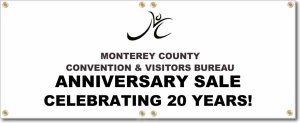 (image for) Monterey County Convention & Visitor\'s Bureau Banner Logo Center